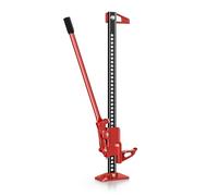 WilTec Gato Elevador hasta 3000 kg Altura de elevación de 12,2-76 cm todoterrenos Gato de trinquete High Lift