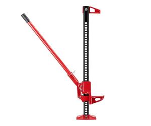 WilTec gato para todoterreno Farm Jack 3000 kg offroad 135 cm altura máxima de elevación 60" gato de fuerza bruta gato manual