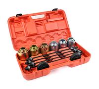 WilTec Herramientas para rodamientos Juego de 26 Piezas Extractor desmontaje de Casquillos