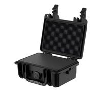 Wiltec Maletín de transporte multiusos 21,9 x 18,5 x 10,4 cm espuma interior personalizable IP67 PP reforzado con fibra de vidrio ideal para herramientas cámaras y objetos delicados