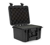 Wiltec Maletín de transporte multiusos 27 x 23,1 x 18 cm espuma interior personalizable IP67 PP reforzado con fibra de vidrio ideal para herramientas cámaras y objetos delicados