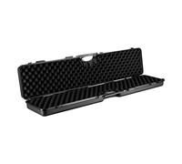 WilTec Maletín para Armas largas 123,5 x 26,5 x 11 cm con Espuma pre-Cortada Compacto y Ligero de PP para Transporte Seguro de Rifles y escopetas con asa ergonómica