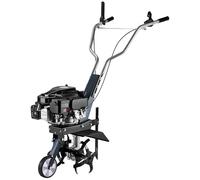 Wiltec Motocultor a Gasolina 36 cm de Ancho de Trabajo Motor 144 CC motoazada 4 Cuchillas cultivador con transmisión Euro 5 Robusto motocultivador cultivador
