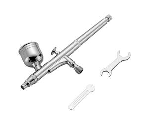 Wiltec Pistola aerográfica HS-30-1, alta precisión, boquilla de 0,3 mm, copas de 7 cc, presión de trabajo 15-50 psi, ideal para modelismo, tatuajes temporales y uñas aerografo