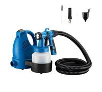 Wiltec Pistola pulverizadora 600W con Boquilla 2,5mm, depósito Aluminio 800ml, Manguera 1,5m y Correa - Pintura precisa y cómoda para Bricolaje o Uso Profesional