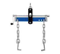 WilTec Posicionador de Motores de hasta 680 kg Barra de grúa Ajustable, Bloque de grúa para Montaje y desmontaje de Motores equilibrador centrador nivelador grúa de Taller Elevador para Motores