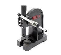 WilTec Prensa de Husillo 1T Manual Negro