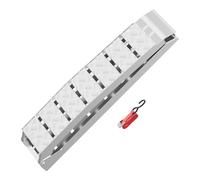 Wiltec Rampa de Carga Motocicletas ATV Aluminio Plegable 228 cm 680 kg para quads Motos y vehículos