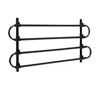 WilTec Reja de Perros para Coche Modelo G Rejilla separadora Reja protección Ajustable Universal Equipaje
