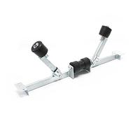 WilTec Rodillo pendular Ayuda Remolque Barco embarcación Soportes Laterales 80 cm, 500kg