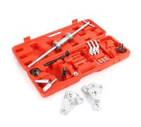 WilTec Set Extractor cojinetes bujes de Rueda de 4-5 Agujeros con Martillo Deslizante, Interior o Exterior