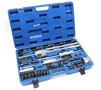 WilTec Set extractores para inyectores CDI 40 Piezas Extracción inyectores Motores Diesel Taller mecánico