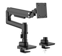 Wiltec Soporte para Monitor de 17" - 49" hasta 20 kg de Capacidad de Carga, Ajustable, Montaje de Pantalla Curva Brazo para Monitor con Placa VESA