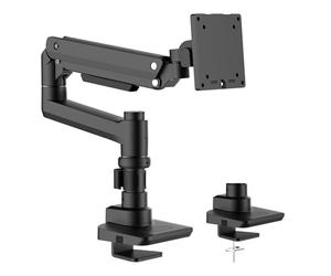 Wiltec Soporte para Monitor de 17" - 49" hasta 20 kg de Capacidad de Carga, Ajustable, Montaje de Pantalla Curva Brazo para Monitor con Placa VESA