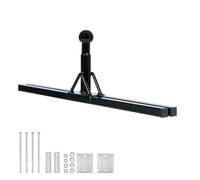 Wiltec Soporte portabicicletas de hasta 80 kg en Acero, Adaptador para Montaje de Porta Bicicletas en Bola de Remolque para remolques y caravanas