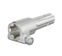 WilTec Toma de Fuerza, PTO 160 mm Casquillo con Eje Estriado 1 3/8" 6 Eje de Salida 1 3/8" 6 Tractor
