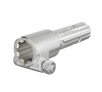 WilTec Toma de Fuerza, PTO 160 mm Casquillo Eje Estriado 8-32x38x6 Eje de Salida 1 3/8" 6 Tractor