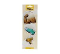 Wilton 02-0-0662 Cortador de galletas, acero inoxidable, Muscle Sports Shoe Trophee