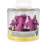 Wilton 2104-3859 - Juego de boquillas para manga pastelera, color morado