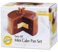 Wilton Tasty-Fill - Juego de Mini moldes para Tartas, 4 Piezas