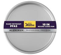 Wilton 2105-2207 - Molde Individual para Magdalenas, Color Plateado