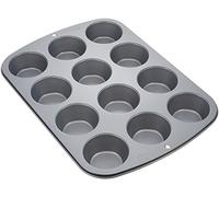 Wilton 2105-954 - Molde para 12 Magdalenas, Gris, 37 x 26.7 x 3.3 cm