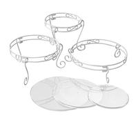 Wilton Set de Soportes para Tartas y Dulces, 15 Unidades