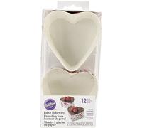 Wilton Bakeware monouso 12/Pkg-3" Cuore
