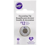Wilton 418-12 Boquilla, Acero Inoxidable, Metal