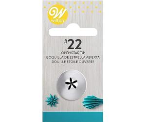 Wilton Boquilla de manga pastelera con 22 RVS para manga pastelera, herramientas de decoración para tartas, accesorios de repostería, pasteles, magdalenas, churros, reutilizables, aptas para