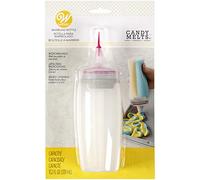 Wilton Candy Melts - Botella de golosinas, silicona, transparente