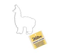 Wilton Cortador de galletas de alpaca: cortador de galletas de acero inoxidable, juego de moldes para galletas, galletas, fondant y mucho más, 7,8 cm