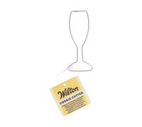Wilton Cortador de galletas de cristal para cocteles: cortadores de galletas de acero inoxidable, juego de cortadores de galletas para galletas, decoración de fondant y mucho más, 7,6 cm