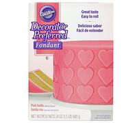 Wilton Decorator Preferred Fondant 24Oz-Pink