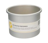 Wilton Extra Deep Round Pan Molde para Hornear, Ø 12,5 x 10 cm | Molde Extra Profundo de Aluminio Anodizado, Molde para Tartas en Capas, Tartas de Varios Pisos y Tartas Escalonadas