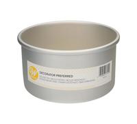 Wilton Extra Deep Round Pan Molde para Hornear, Ø 17,5 x 10 cm | Molde Extra Profundo de Aluminio Anodizado, Molde para Tartas en Capas, Tartas de Varios Pisos y Tartas Escalonadas