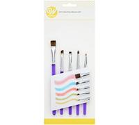 Wilton Set de pinceles para decorar 1907-1352, 5 piezas, talla única