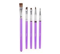 Wilton Set de pinceles para decorar 1907-1352, 5 piezas, talla única