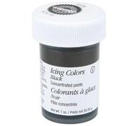 Wilton Icing Colors - Black Concentrated Paste 1 oz. Jar (6-Pack)