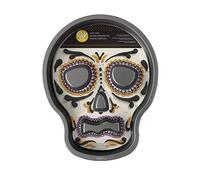 Molde Antiadherente para Tartas de Halloween con Forma de Calavera Wilton, 9,5 x 12 Pulgadas