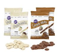 Wilton Light Cocoa and White Candy Melts Candy Set, 4-Piece