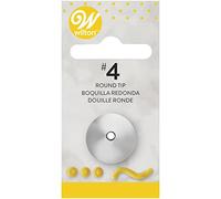 Wilton Numero 4 Boquilla, Acero Inoxidable, Metal, 1.2 cm