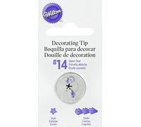 Wilton Numero14 Boquilla Decoración, Acero Inoxidable, Metal, 3.2x3.81x7.52cm