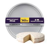 Wilton Performance Pans Molde para Hornear, Ø 15 cm | Molde Redondo para Pasteles y Tartas, Resistente y con Distribución Uniforme del Calor
