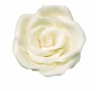 Wilton Pre-made Royal Icing Candy, White Roses, Large