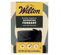 Wilton PREFERRED FONDANT Black Vanilla 24oz