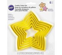 Wilton Set de Moldes, Plástico, Multicolor, 1.47x15.09x17.55cm, 6 Unidades