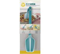 Wilton Versa-Tools Silicone Nylon Baking Whisk/Mixer, Espátula para Mezclar y Triturar, 02-0-0007, Nailon, Azul