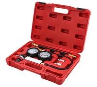 WiMas Detector de fugas de cilindro, Probador de fugas abajo Kit de gasolina Motor Compresión probador para coche camión motocicleta
