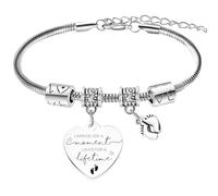 Wimeiren Pulsera conmemorativa de aborto espontáneo para madres que tuvieron pérdida de aborto espontáneo, regalo conmemorativo para mujeres